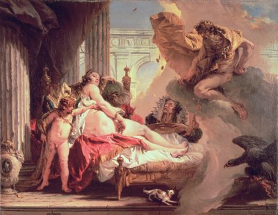 Jupiter and Danae, 1733-35 by Giovanni Battista Tiepolo